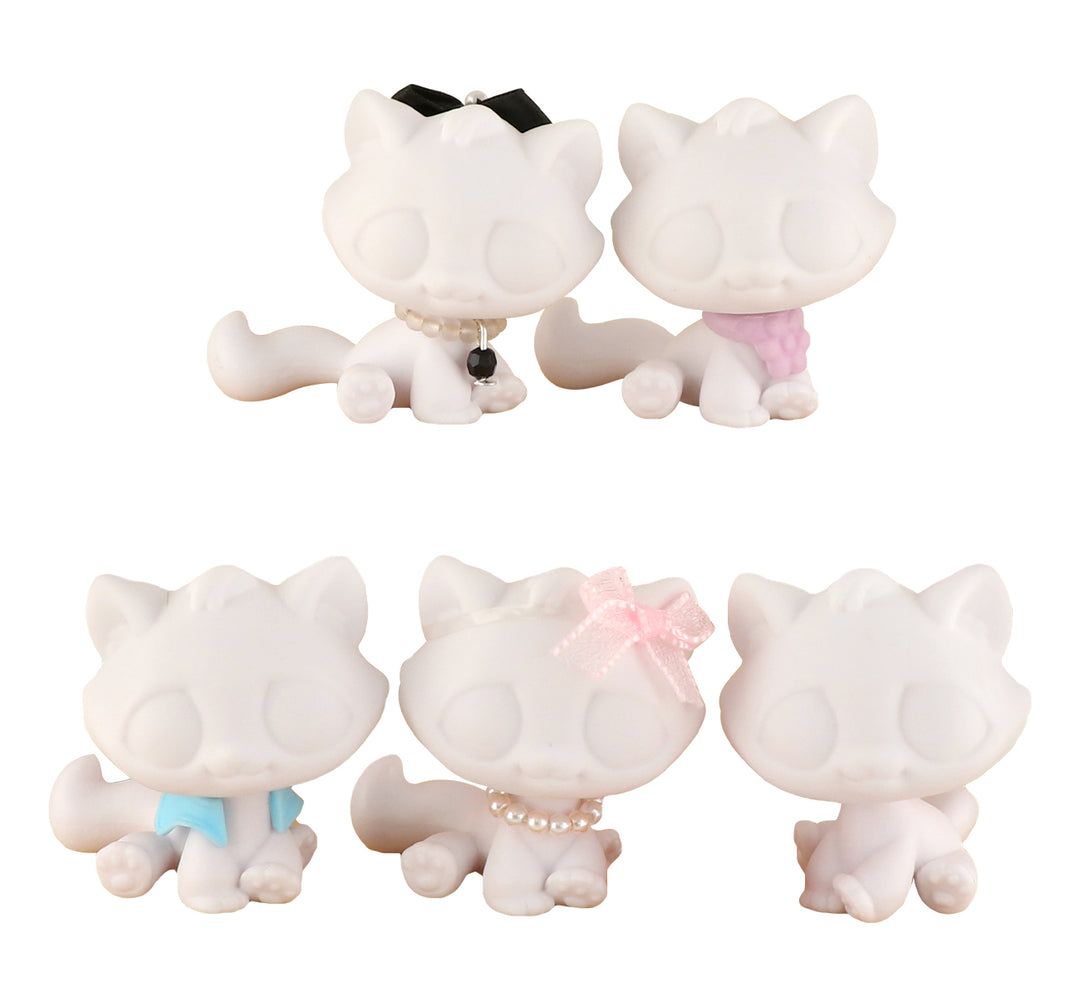 lps white bonbon cat base pack of 5
