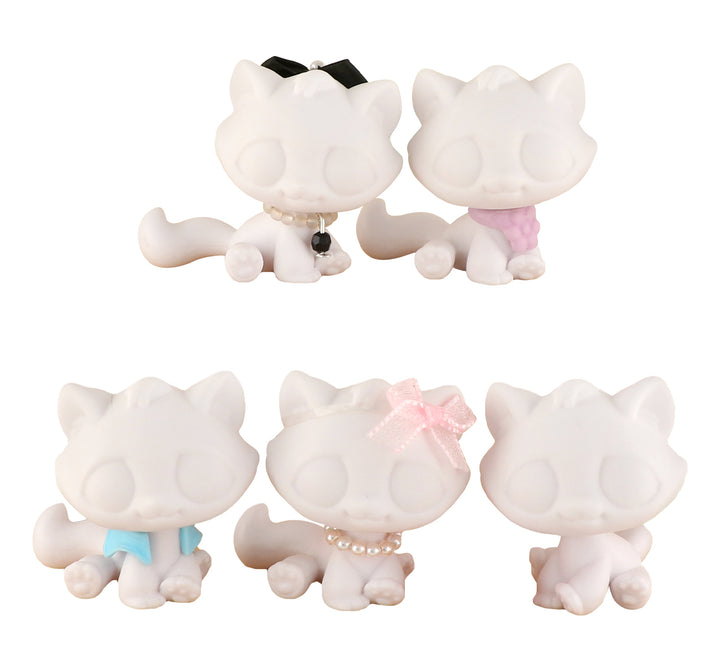 lps white bonbon cat base pack of 5